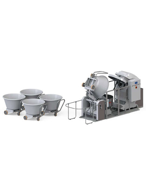 Automated mixing system BOWL ADAPTER